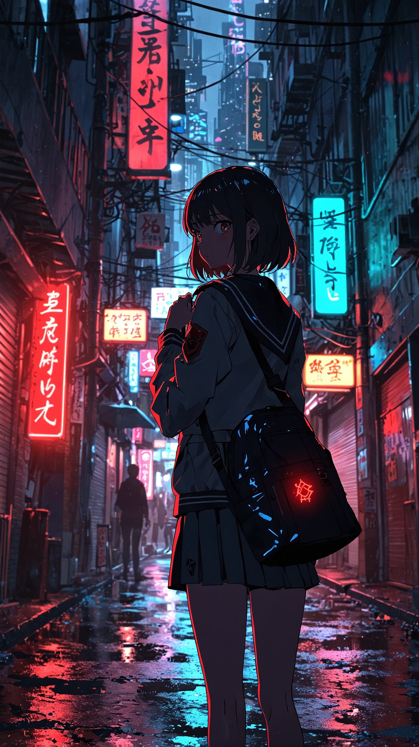 Alleyway Sigil anime wallpaper